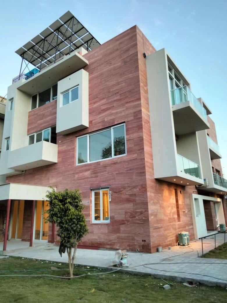 Project: Large Facade Windows & Glass Railings located at Bahria Town, Rawalpindi